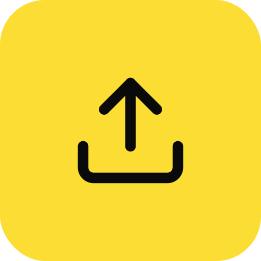 Upload icon for step two, intake