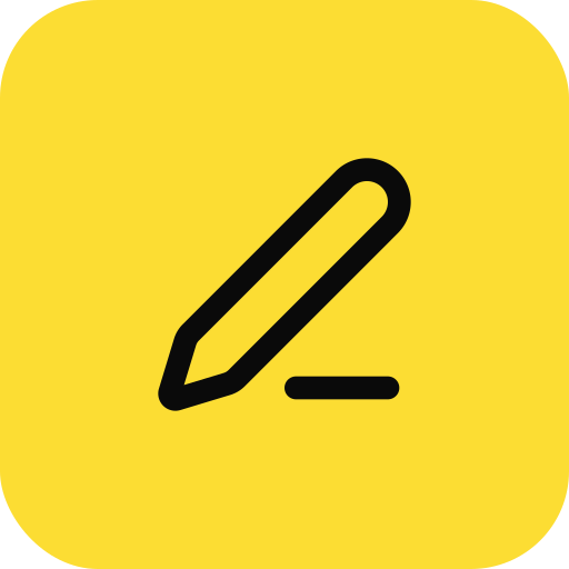 Pen icon for step three, drafting